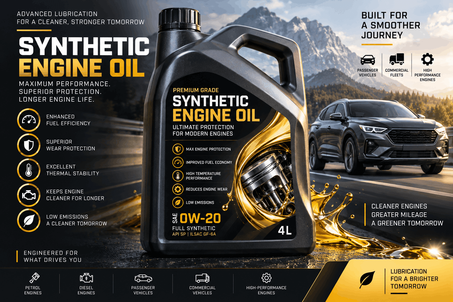 Synthetic Engine Oil